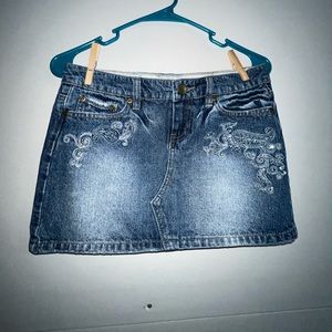 Jean skirt. Size 3.